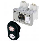 Double pushbutton DDT 1 NC + 3 NO, silver contacts