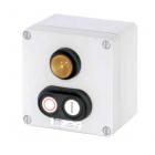 Ex-control unit GHG 413, 1 x signal lamp SIL, 1 x double push-button DDT