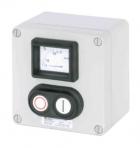 Ex-control unit GHG 413, 1 x measure instrument AM45, 1 x double push-button DDT