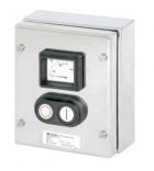 Ex-control unit GHG 414, 1 x measuring instrument AM 45, 1 x double pushbutton DDT