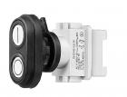 Double pushbutton, 1 NO + 1 NC, silver contacts for panel mounting 418 814