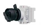 Mini control switch, contact system 6, label 'I - II' for panel mounting 418 8190