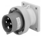 Inlet industrial, 63 A 480 - 500 V/4P