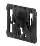 Mounting plates size 1 for wall mounting