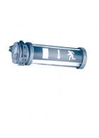 Ex-emergency light fitting EE11PL 220-240 V, 1 x Ex-d cable gland. 3/4inch/ 1 x Ex-d plug 3/4inch