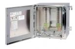 Empty Terminal Enclosure NexT 38/45/20, 316L stainless steel, 3 gland plates (landscape)