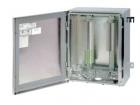 Empty Terminal Enclosure NexT 45/55/20, 316L stainless steel, 3 gland plates (landscape)